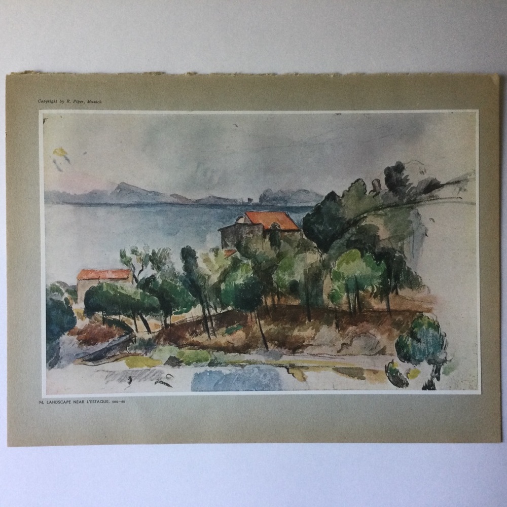 Vintage Landscape Art Print